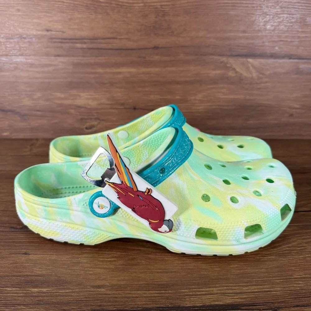 Margaritaville CROCS Jimmy Buffet Slip-On Clogs Shoes Men’s Size‎ 11 Tie Dye